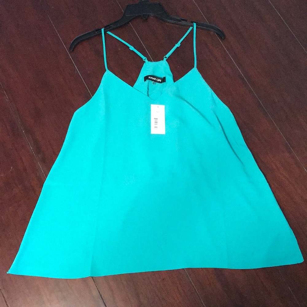 Sugar + Lips Tank-top Blouse